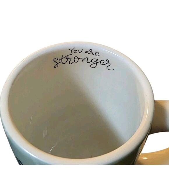 You Are Stronger Than You Think Honey Bee Mug - Picture 2 of 4